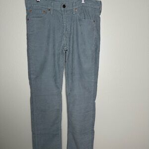 Levi's 511 Men's Blue Corduroy Pants